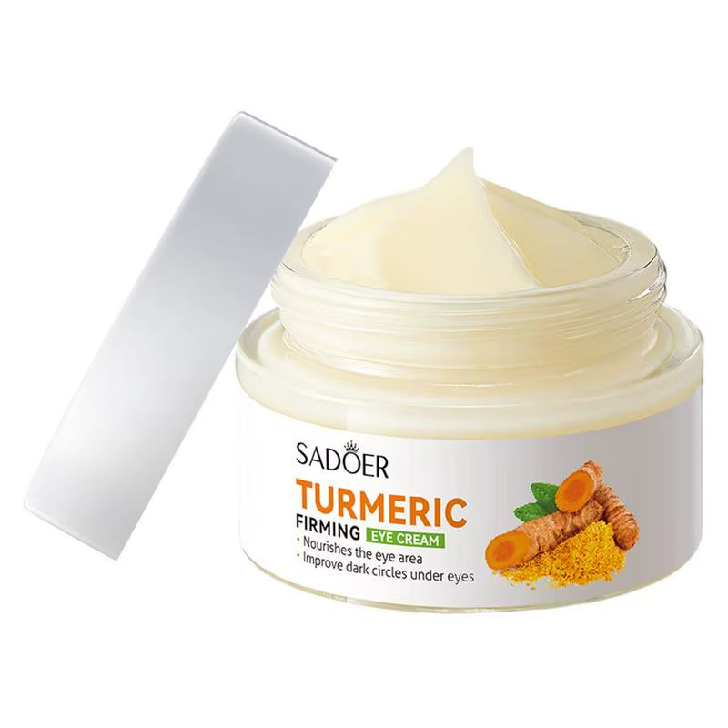 Firming Eye Cream Turmeric Firming Nourishing Eye Cream Dark Circles Moisturizing under Eye Cream Brightening Eye Cream