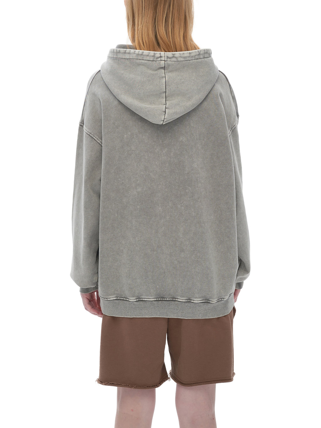 ARMS 100 Snow Washed Loose Cotton Hoodie