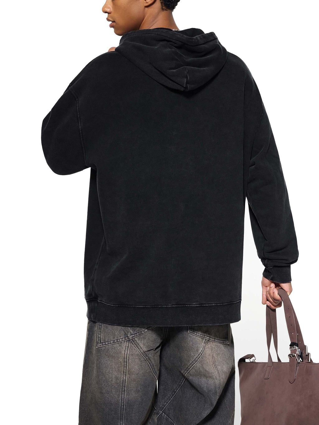 ARMS 200 Snow Washed Loose Cotton Hoodie